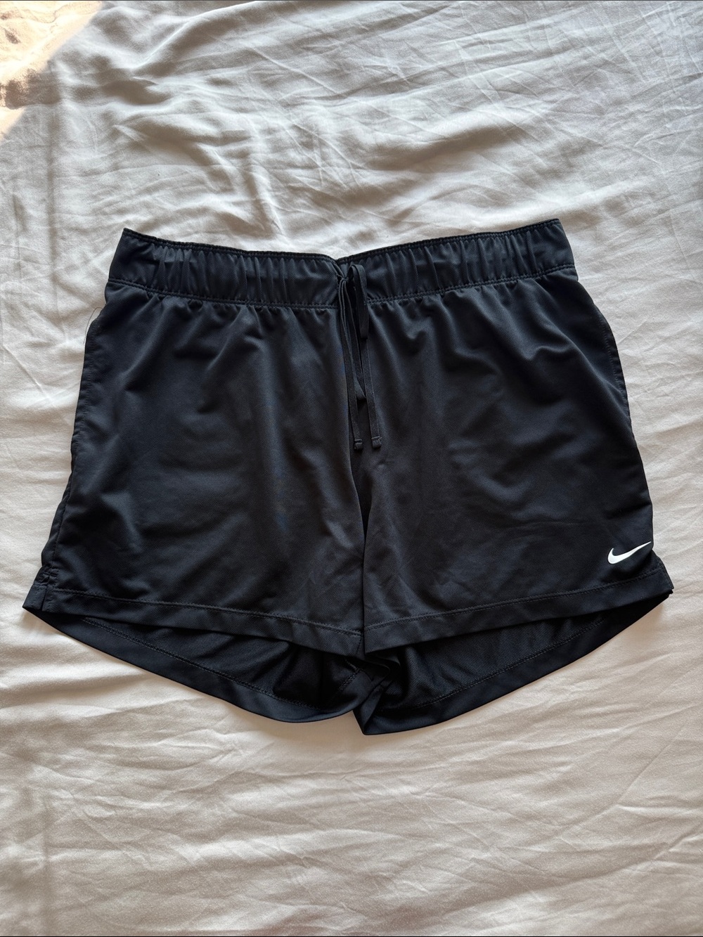 Nike Women's Black Running Shorts with Swoosh